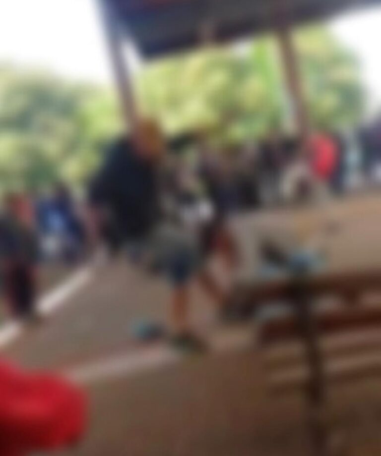 Briga entre alunos causa tumulto dentro de terminal de ônibus em PG