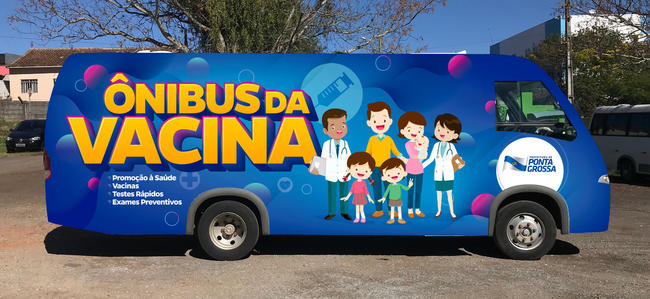Ônibus da Vacina: Saiba os locais de atendimentos nesta semana