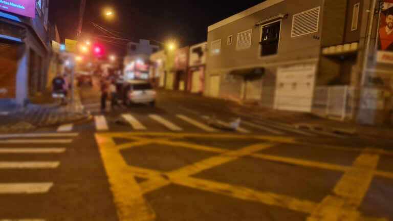 Colisão na Rua Visconde de Nácar x visconde de Taunay