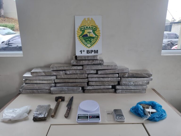 Polícia Militar apreende entorpecentes e detém jovem em Ponta Grossa