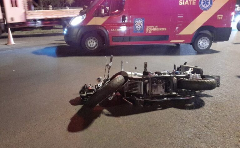 Urgente: Motociclista perde a vida em acidente na Av. Souza Naves!