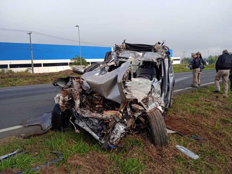 Acidente grave na BR 376: PRF atende colisão traseira com vítima em estado grave!