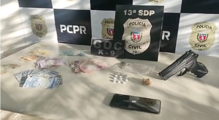 Polícia Civil prende homem de 39 anos por tráfico de drogas na Vila Francelina!