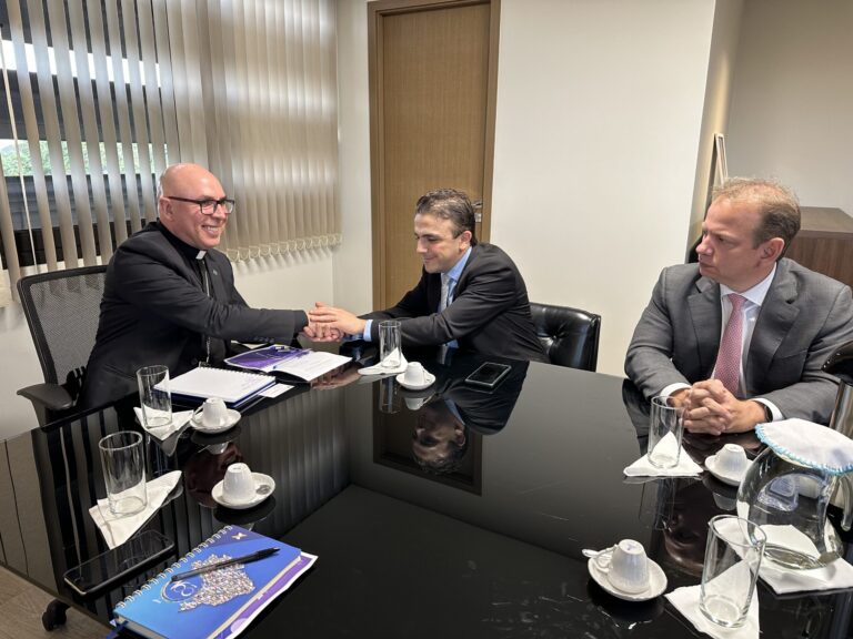 Aliel se reúne com direção da CNBB e busca unir ações!