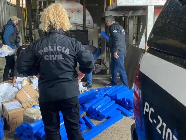 Polícia Civil de Ponta Grossa/PR realiza incineração de 369 quilos de drogas!