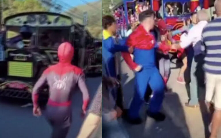 Homem-Aranha, Pantera Negra e Super Mário se jogam na pancadaria!