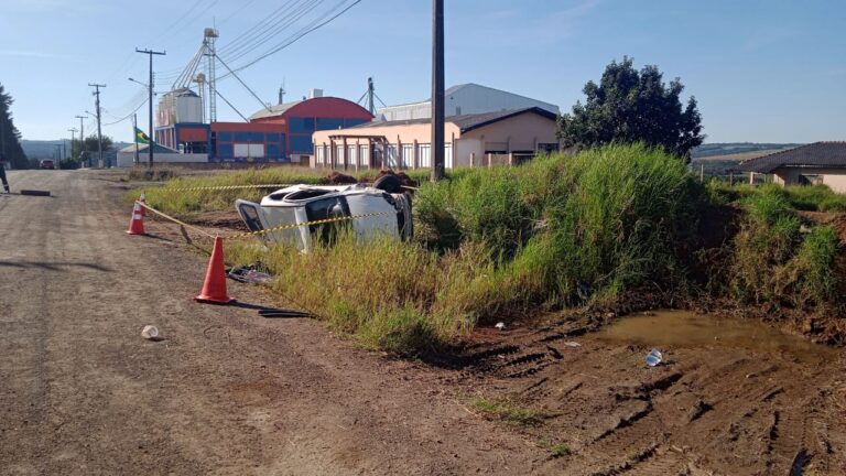 Trágico acidente na BR 153, sentido Imbituva – Ponta Grossa, resulta na morte de condutor