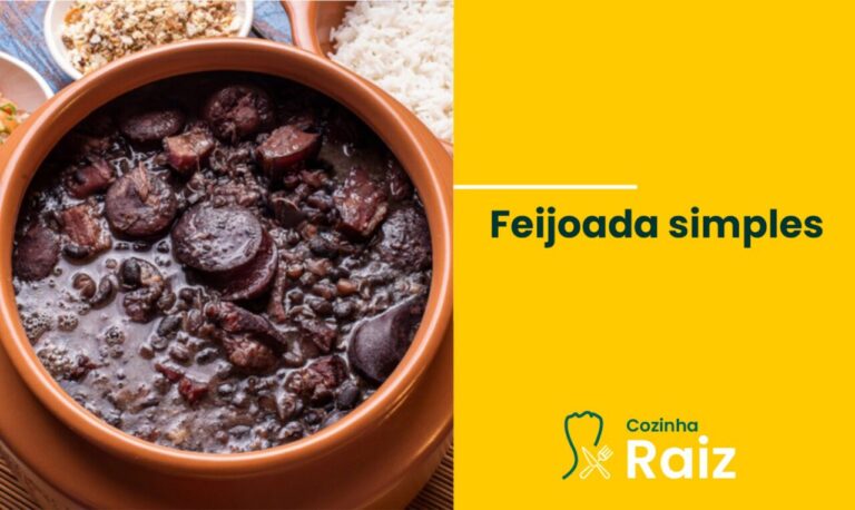 Receita simples para quem ama feijoada!