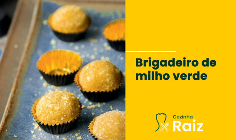 Alguém aí é fã de brigadeiro? Aproveitando o mês junino, confira essa receita!