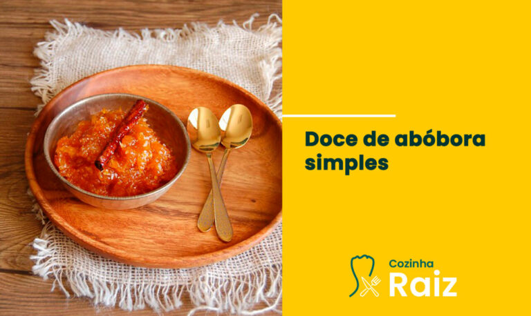 Aquele doce com gostinho de infância!