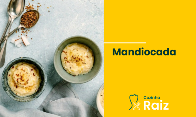 Já comeram mandiocada? Sobremesa feita com mandioca.