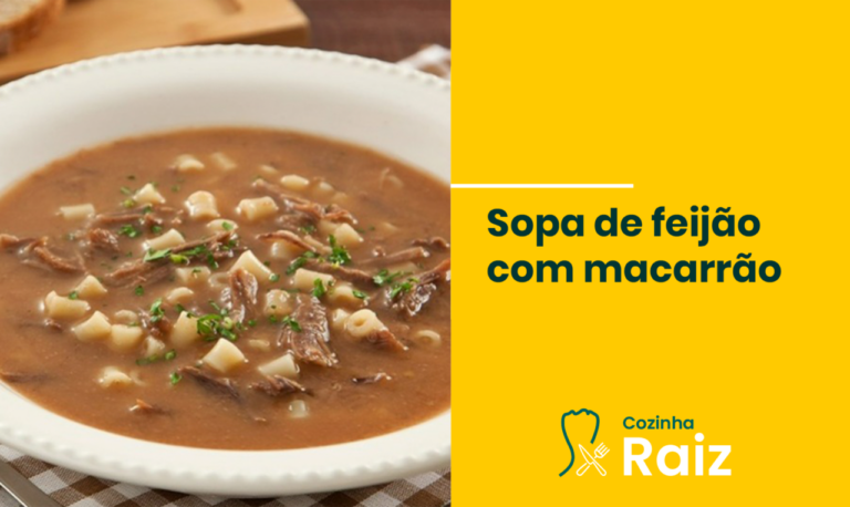 Sextou com friozinho, e nada melhor que uma sopa, né?