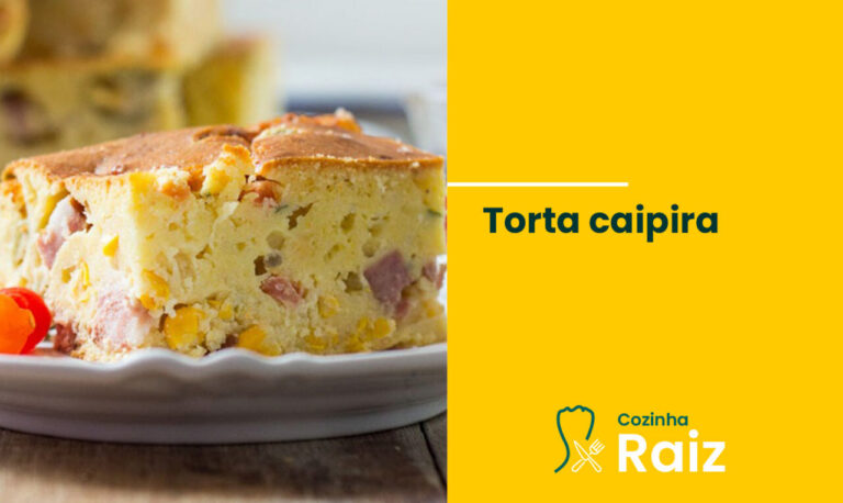 Receitinha de torta caipira!