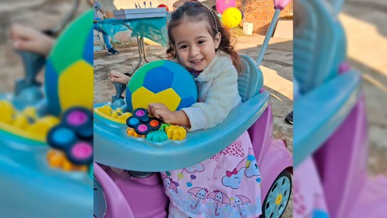 Família busca tratamento urgente para criança com AME e luta contra o tempo!
