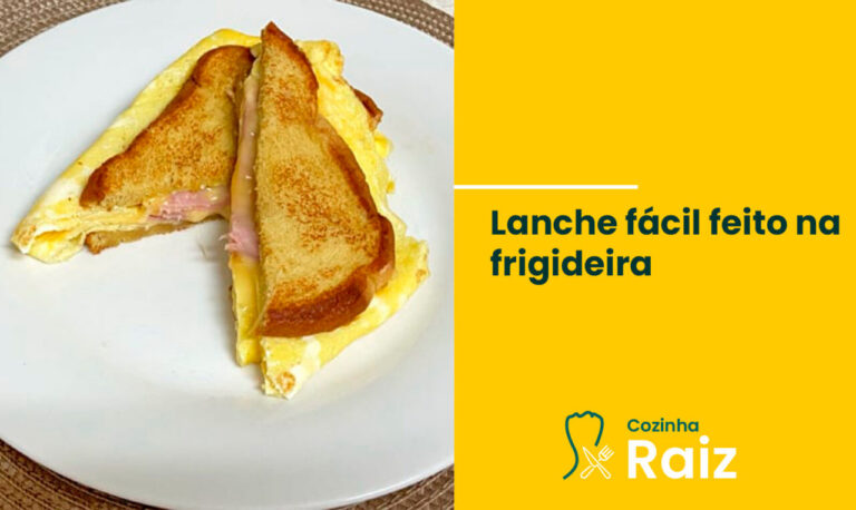 Lanche fácil de fazer!