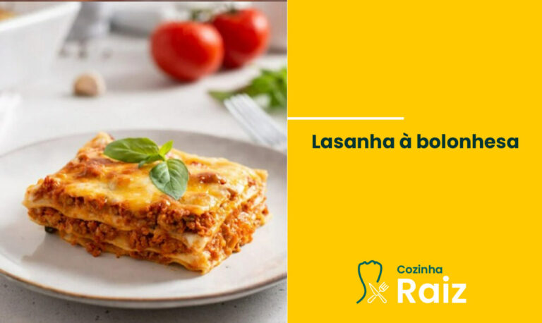 Domingo combina com lasanha!