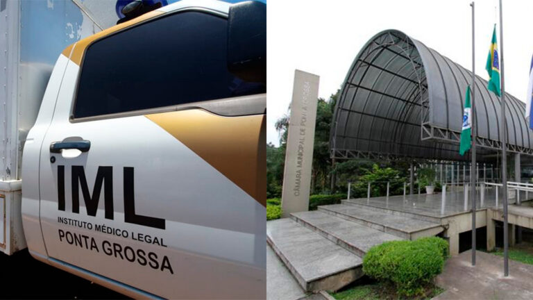 Descoberta de corpo próximo à Câmara Municipal de Ponta Grossa