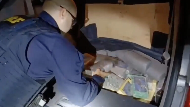 Carga Milionária: PRF Apreende 52 Kg de cocaína na BR 373 em Ponta Grossa