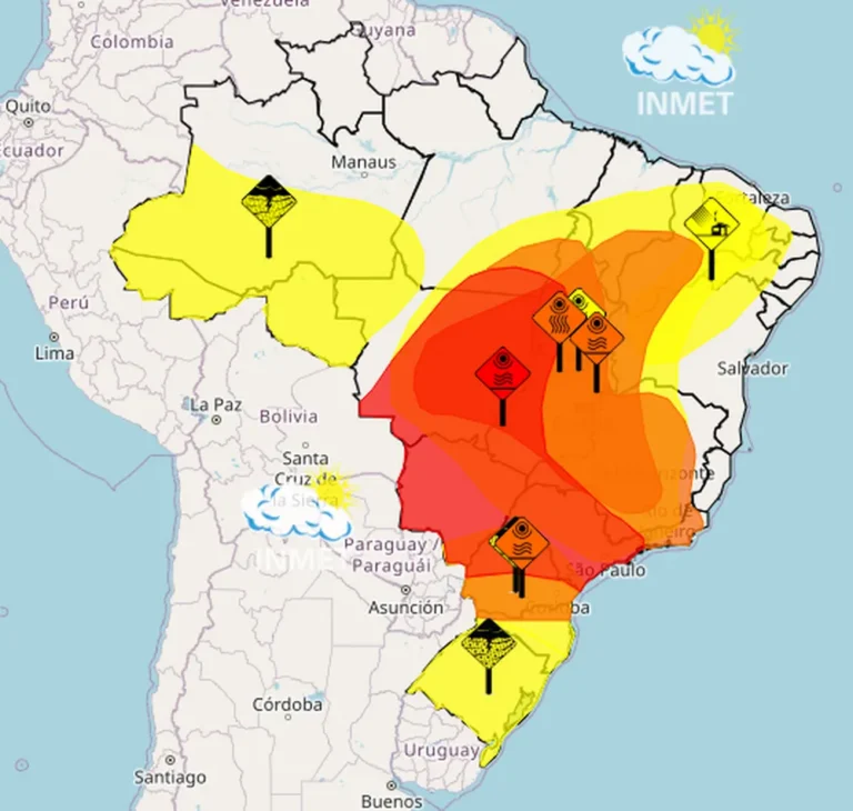 Alerta do Inmet: Onda de calor atinge Ponta Grossa, com temperaturas até 37º