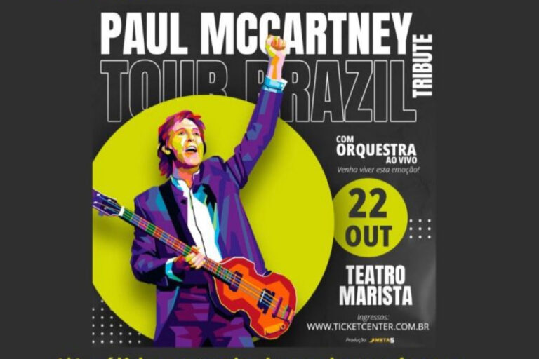 Tributo a Paul McCartney com orquestra ao vivo chega a PG neste domingo