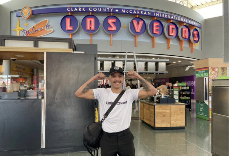 Orgulho Ponta-Grossense: Rickson Zenidim chega a Las Vegas para estrear no UFC