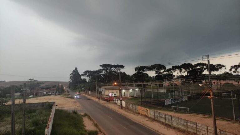 Vai cair um toró: Defesa Civil emite alerta para temporal e ventos fortes em PG