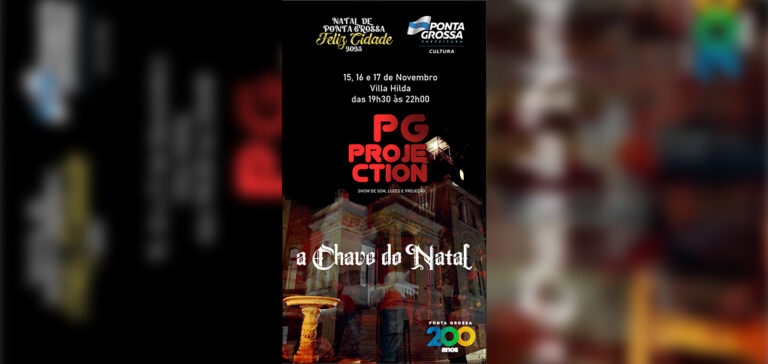 PG Projection apresenta imagens de Natal na fachada da Vila Hilda