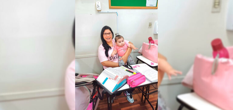 Entre fraldas e livros de Direito: A determinação de uma mãe estudante