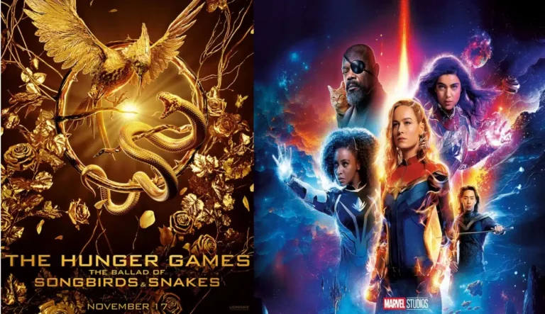 Programação dos cinemas tem Jogos Vorazes e As Marvels em destaque nesta semana