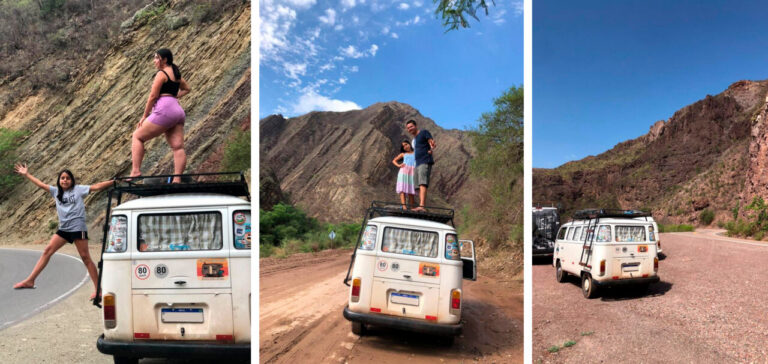 Família de PG viaja pelo Brasil em uma Kombi Motorhome com destino ao Ushuaia