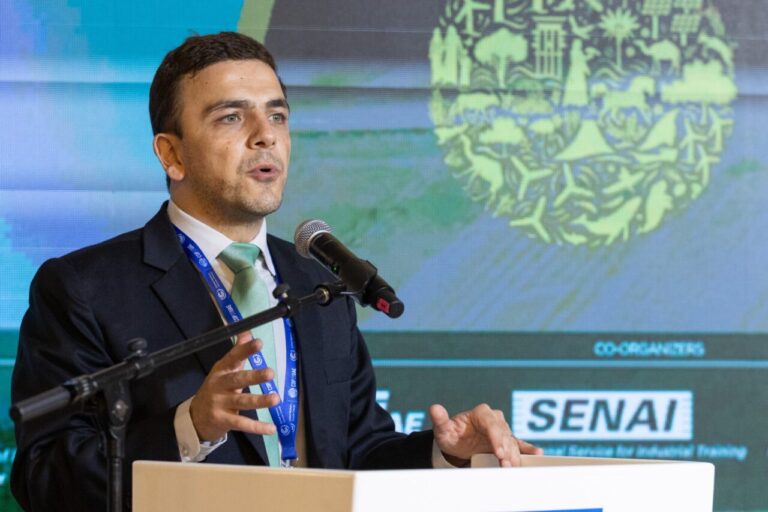 Aliel debate crédito de carbono com lideranças mundiais na COP28