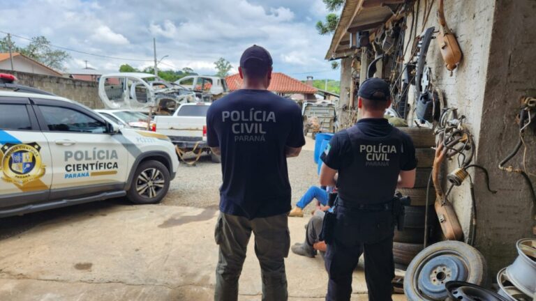 Polícia Civil de Rebouças inicia 2ª fase da Operação Lata Velha e cumpre mandados de prisão preventiva e busca e apreensão em Rebouças e Ponta Grossa