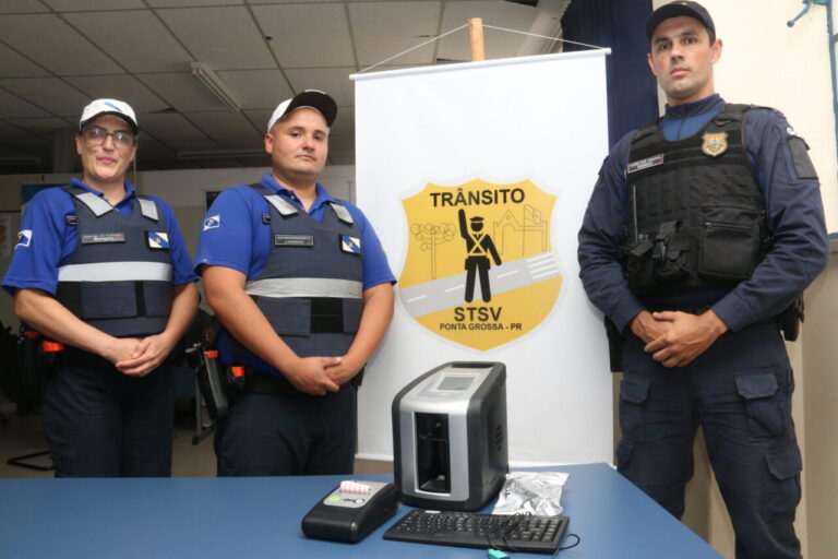 Secretaria de Cidadania e Segurança Pública usa equipamento para identificar motoristas sob efeito de drogas