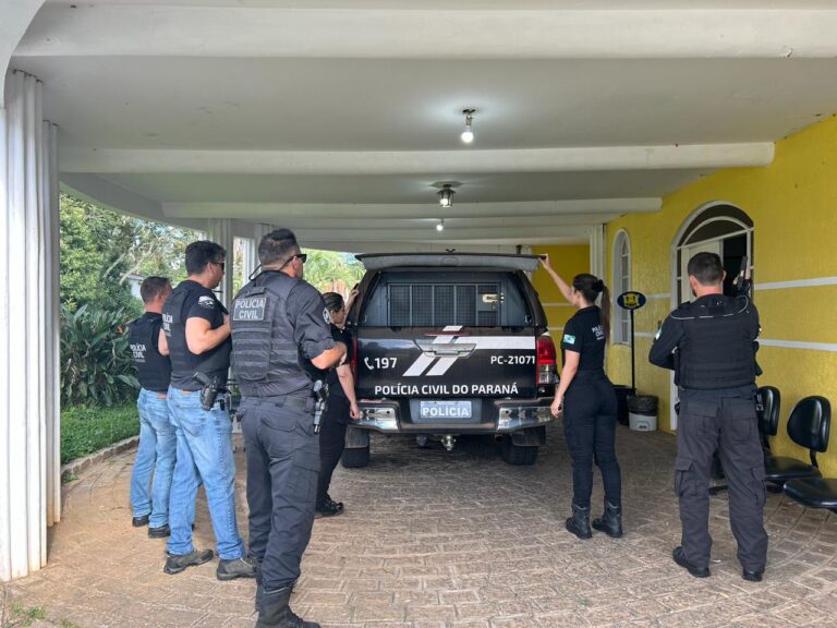Polícia Civil de Carambeí cumpre mandado de prisão preventiva de indivíduo investigado por estupro de vulnerável contra sobrinha de 11 anos