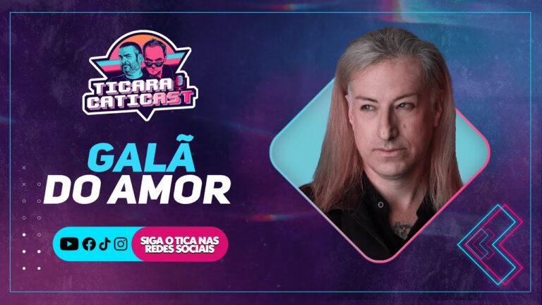 Galã do Amor estará ao vivo no Podcast Ticaracaticast com Bola e Carioca nesta terça (12), às 14h