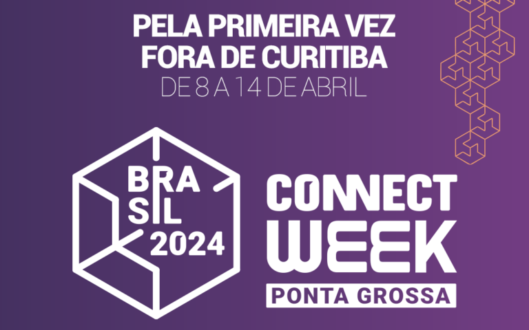 Connect Week começa na segunda-feira (08) e promete movimentar os Campos Gerais em uma semana de eventos