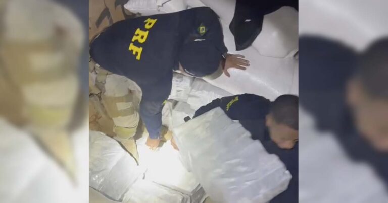 PRF apreende mais de 1,8 toneladas de maconha em Guarapuava