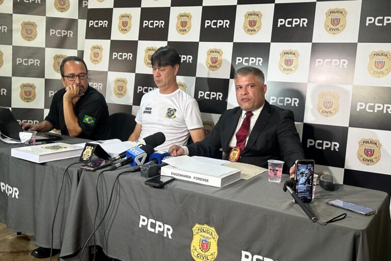 PCPR indicia três pessoas pelo desabamento de laje de supermercado em Pontal do Paraná