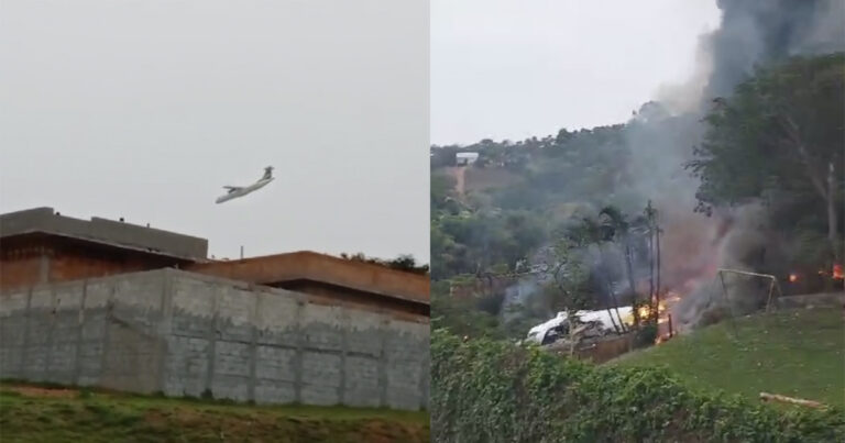 Prefeitura de SP confirma morte de 62 pessoas em queda de avião