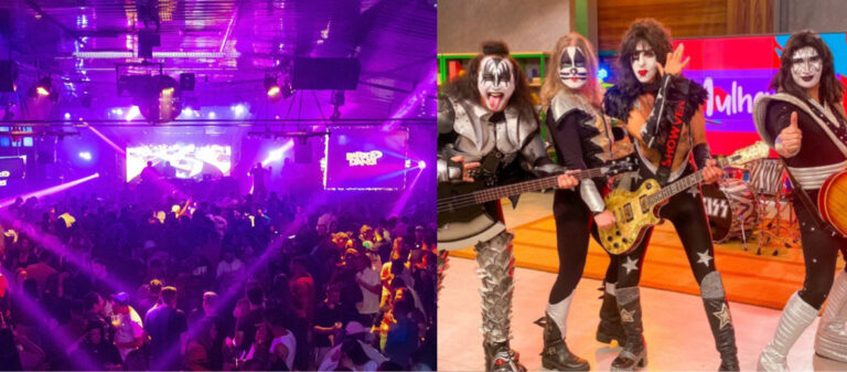 Reviva os anos de ouro: Túnel do Tempo traz iluminação vintage e show de cover do Kiss nesta edição imperdível!