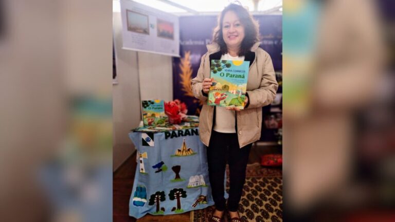 Livro infantil de escritora ponta-grossense destaca as riquezas do Paraná