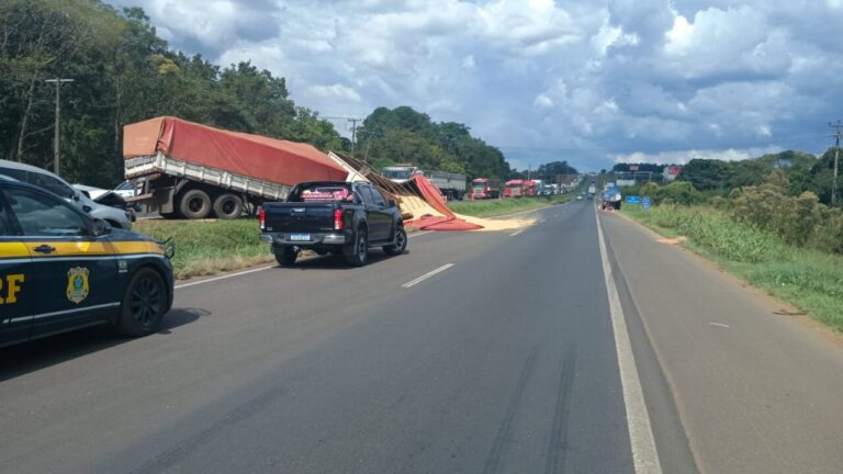 Acidente grave na BR-376 deixa oito feridos em Ponta Grossa
