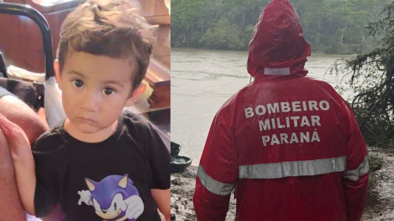 Confirmado: corpo encontrado no Rio Tibagi é de Arthur, diz a PM