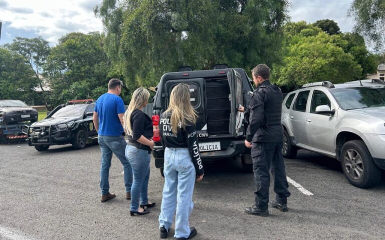 Homem é preso em flagrante por armazenar pornografia infantil em Carambeí