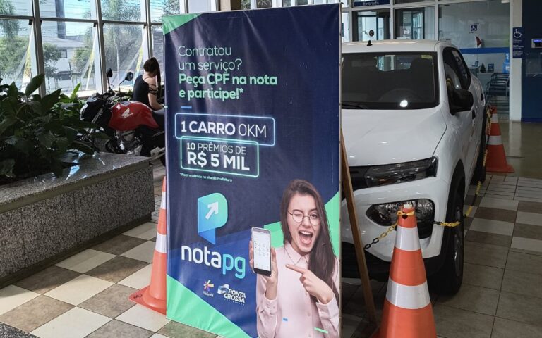 Prazo para participar dos sorteios no ‘Nota PG’ e ‘IPTU Premiado’ termina dia 30 de novembro