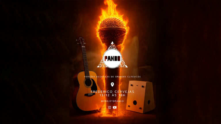 Projeto Pando faz show Acústico no Frederico Cervejas neste sábado (13)