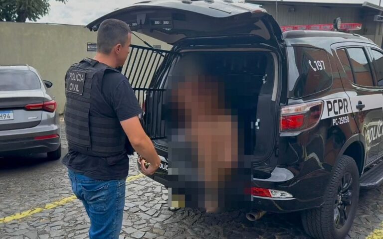 Suspeito de matar jovem de 19 anos é preso horas após o crime em Ponta Grossa
