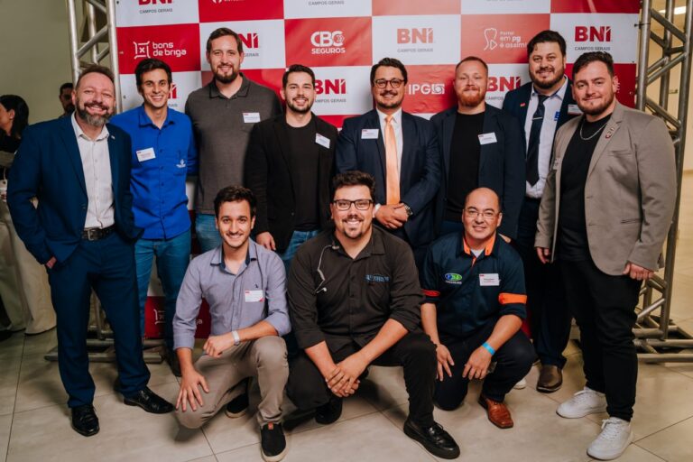 BNI Shark anuncia novas cadeiras e reforça expansão do networking empresarial em Ponta Grossa