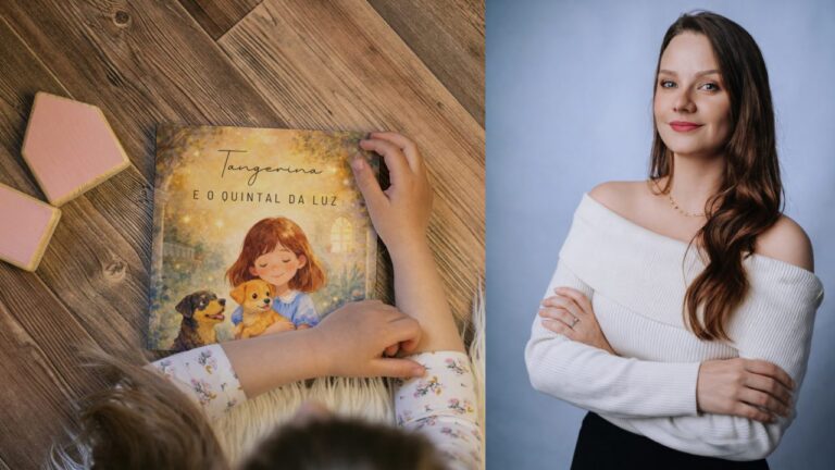 Arquiteta de Ponta Grossa transforma histórias reais em livros infantis e chega à Bienal do Livro 2026