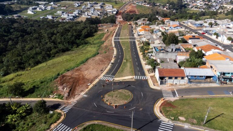 Ligação Anita Garibaldi chega a 90% de conclusão em Ponta Grossa
